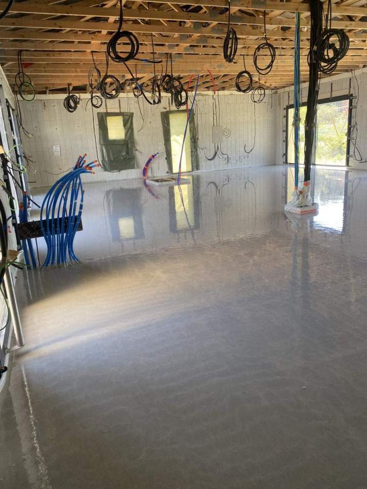 Application de chape fluide Vitrolles